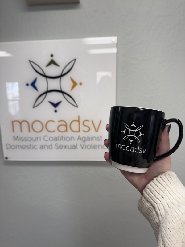 Black MOCADSV mug